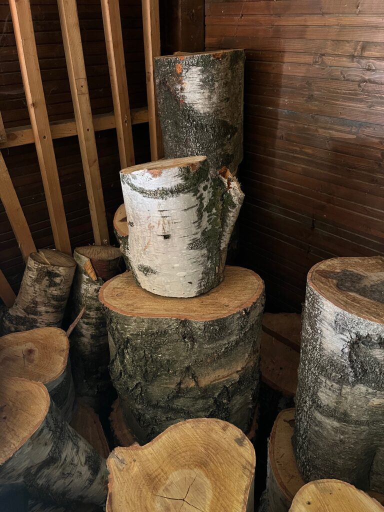 Holzlager